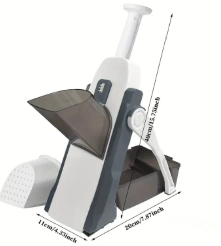 RALLADOR CORTADOR DE VERDURA Y FRUTAS - Durango™